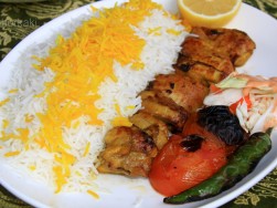 Cucina tradizionale e il Pranzo e il Riso Iraniano