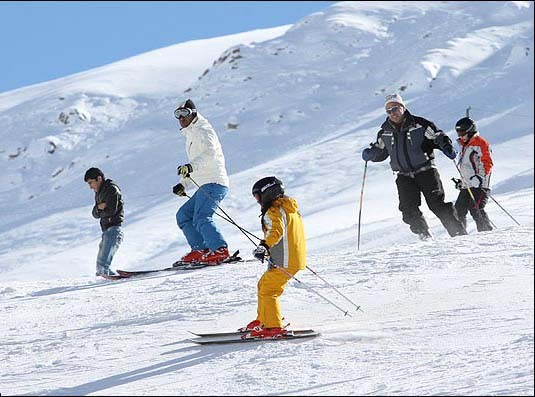 منتجعات التزلج في ايران