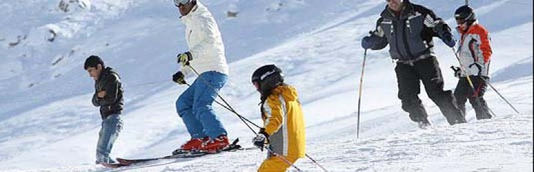 التزلج في ايران 
